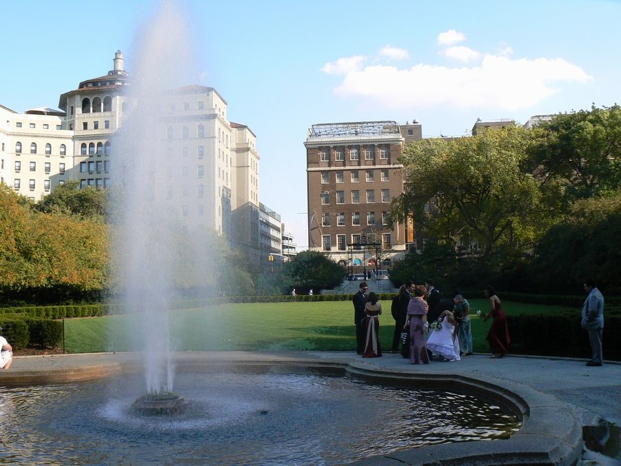 Central Park: Central Park - Mariage au Conservatory Garden 018